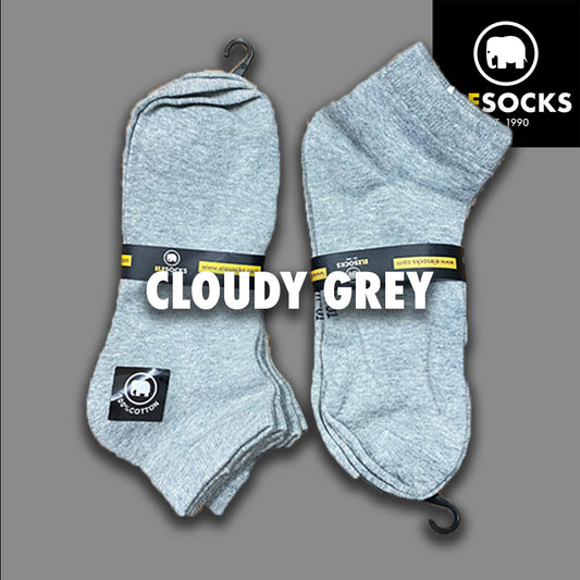 XL Pure Cotton Ankle Socks