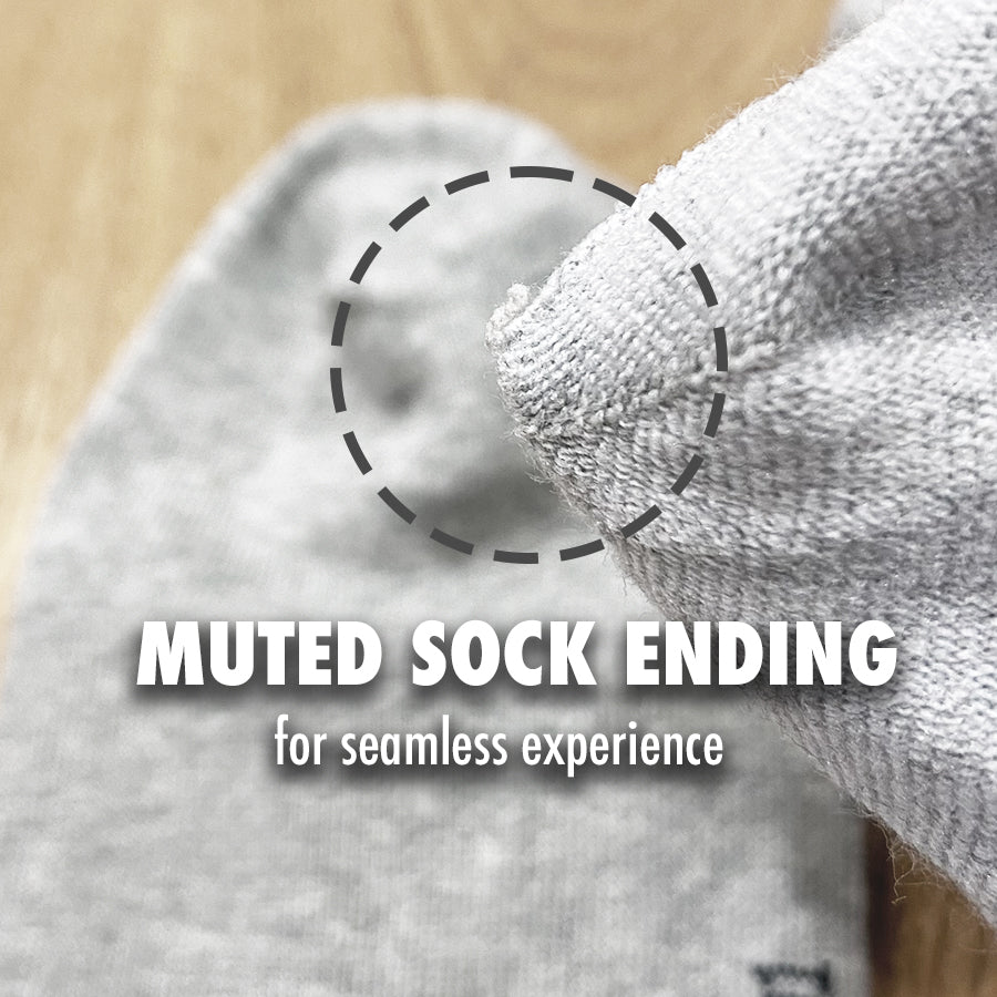 XL Pure Cotton Ankle Socks