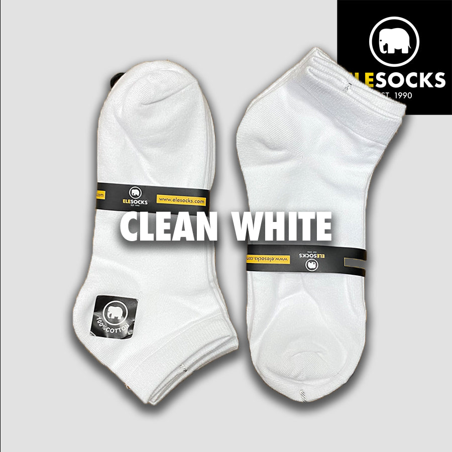 XL Pure Cotton Ankle Socks