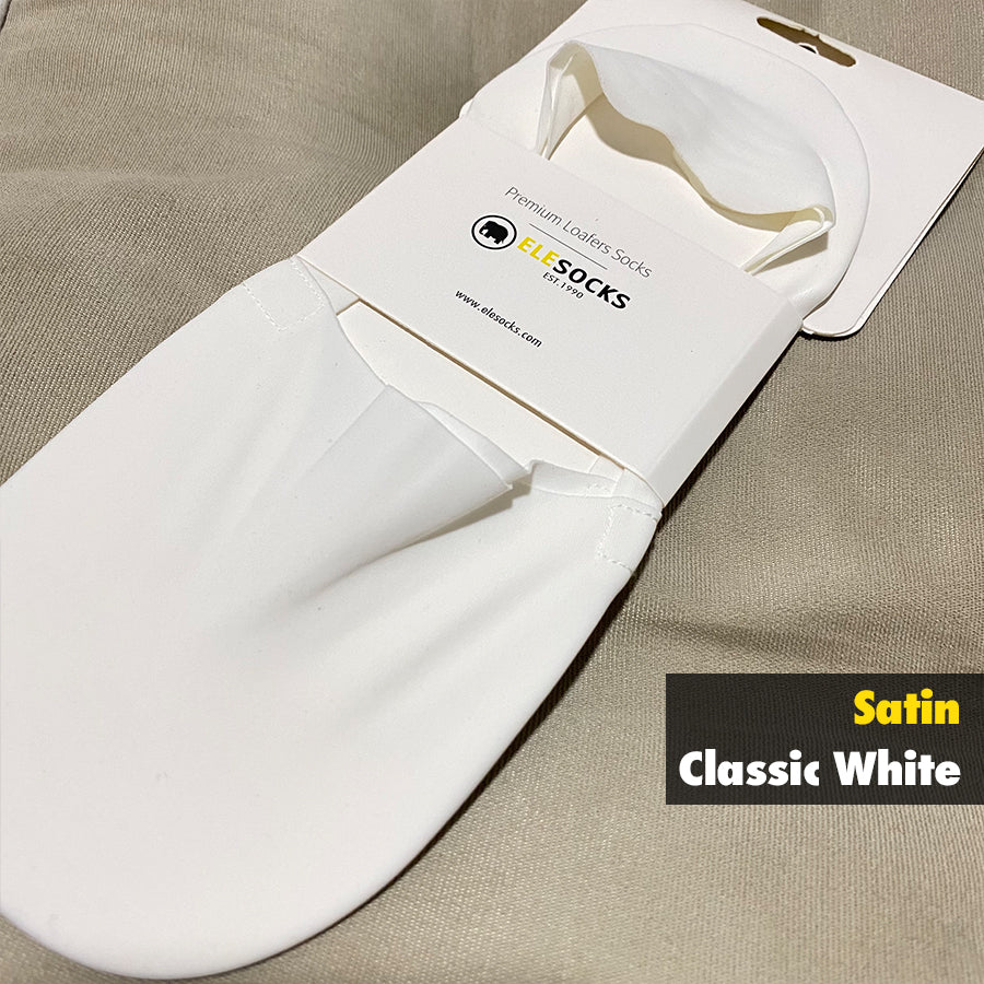 Satin Loafers Socks (Large)