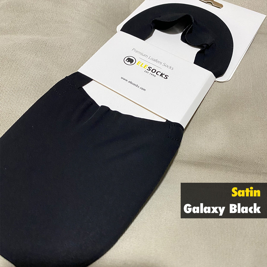 Satin Loafers Socks (Large)