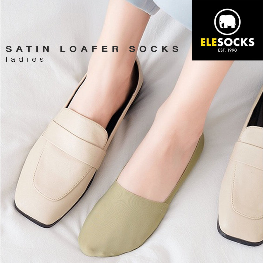 Satin Loafer Socks (Small)