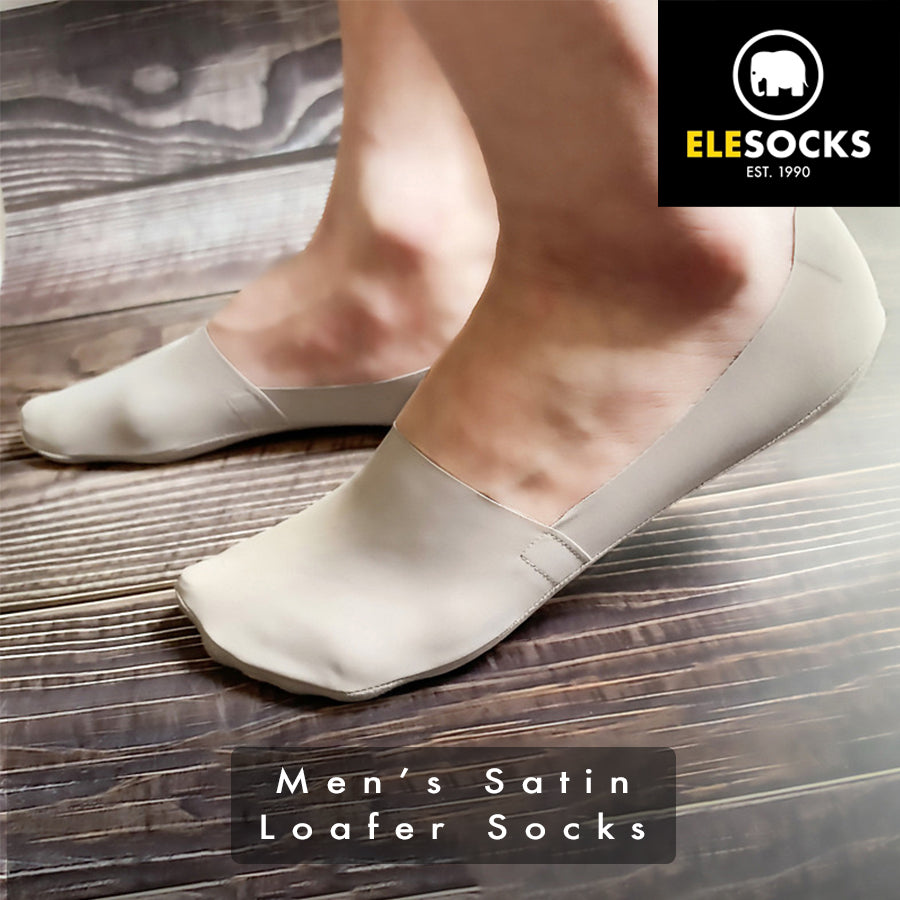 Satin Loafers Socks (Large)