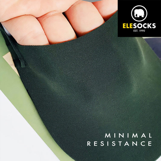 Satin Loafers Socks (Large)